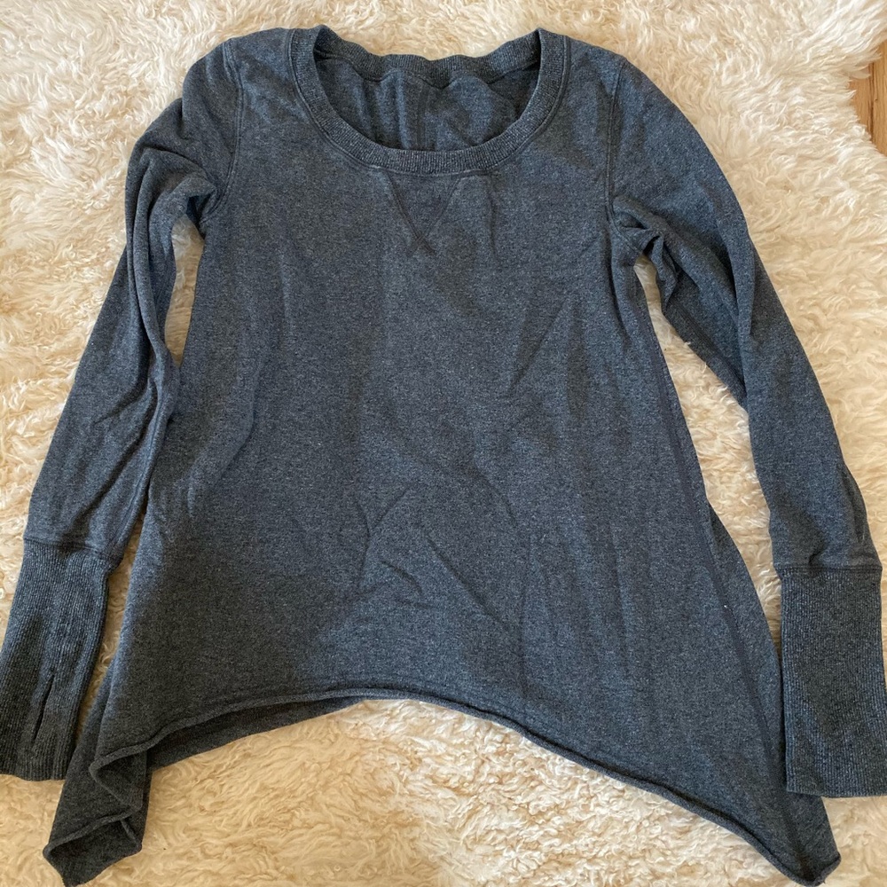 Lululemon grey sweatshirt